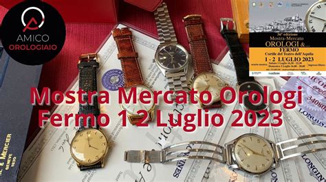 mercato rolex fermo|Mostra mercato di orologi d'epoca a Fermo .